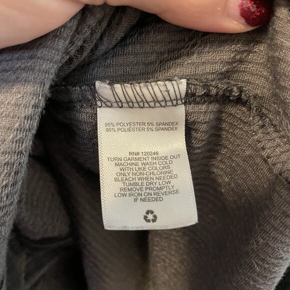 Wallflower Ribbed Velvet Western Grunge 90s Button Down Shirt Women's Sz M Cozy - Picture 9 of 9